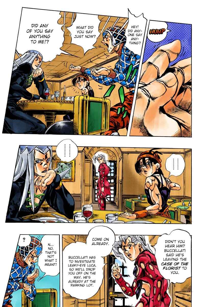 Page 4 Chapter 152 JoJos Bizarre Adventure, Part 5: Golden Wind (Official Colored)