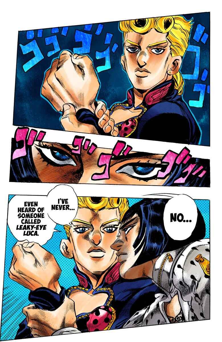 Page 16 Chapter 4 JoJos Bizarre Adventure, Part 5: Golden Wind (Official Colored)