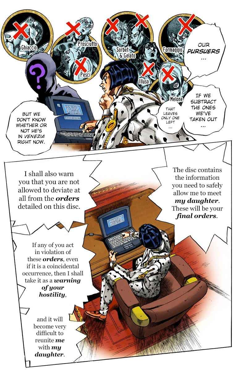 Page 4 Chapter 77 JoJos Bizarre Adventure, Part 5: Golden Wind (Official Colored)
