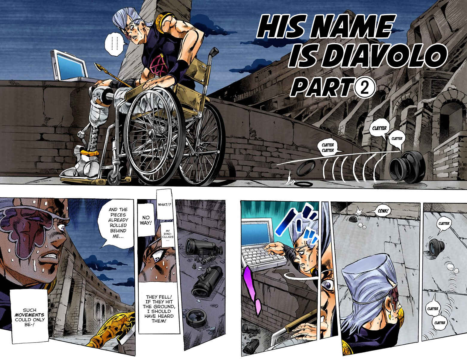 Page 3 Chapter 131 JoJos Bizarre Adventure, Part 5: Golden Wind (Official Colored)