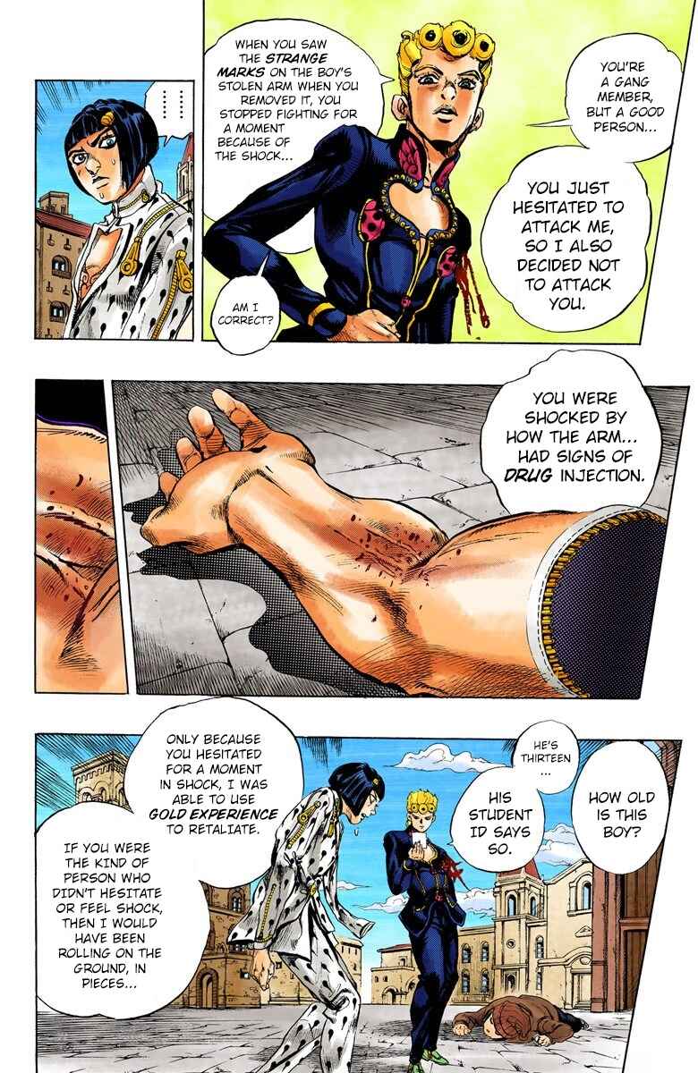 Page 16 Chapter 8 JoJos Bizarre Adventure, Part 5: Golden Wind (Official Colored)