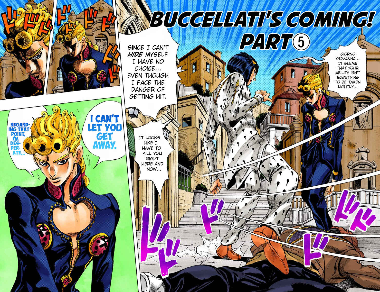Page 3 Chapter 8 JoJos Bizarre Adventure, Part 5: Golden Wind (Official Colored)