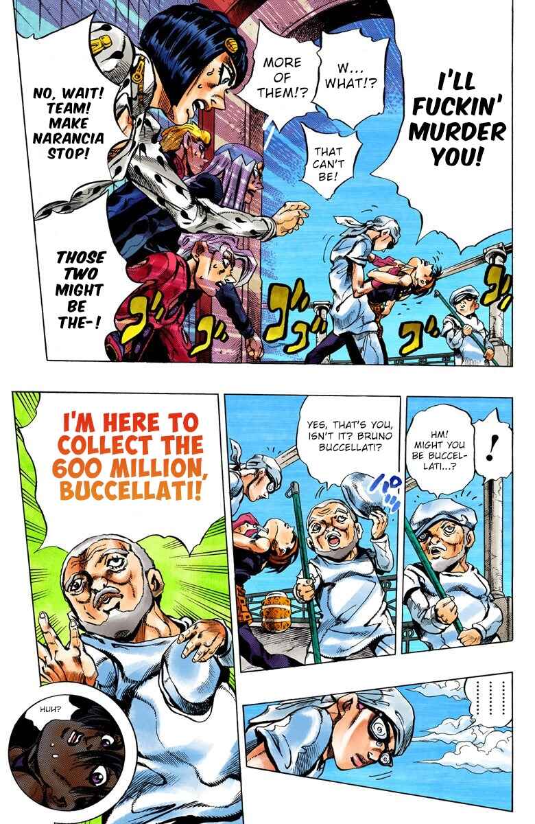 Page 10 Chapter 29 JoJos Bizarre Adventure, Part 5: Golden Wind (Official Colored)