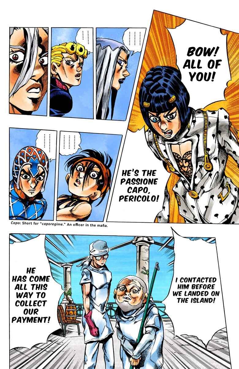 Page 11 Chapter 29 JoJos Bizarre Adventure, Part 5: Golden Wind (Official Colored)