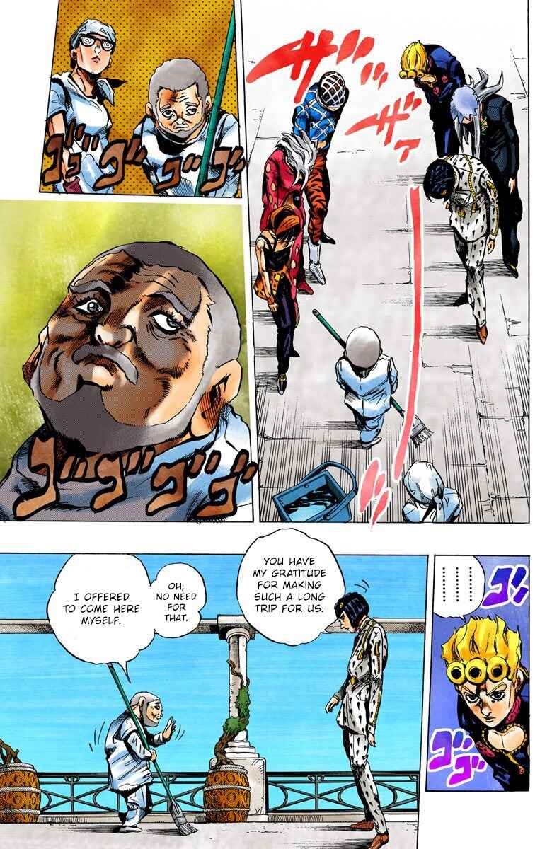 Page 12 Chapter 29 JoJos Bizarre Adventure, Part 5: Golden Wind (Official Colored)