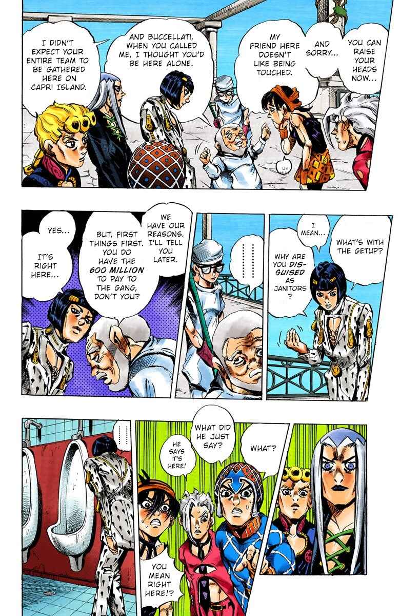 Page 13 Chapter 29 JoJos Bizarre Adventure, Part 5: Golden Wind (Official Colored)