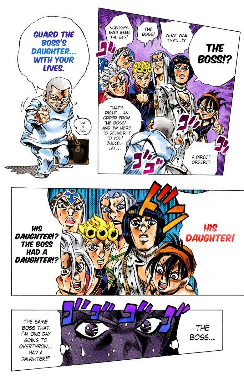 Page 19 Chapter 29 JoJos Bizarre Adventure, Part 5: Golden Wind (Official Colored)