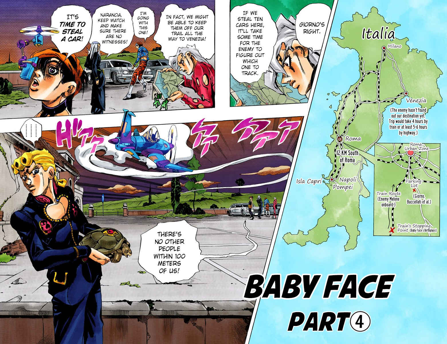 Page 3 Chapter 64 JoJos Bizarre Adventure, Part 5: Golden Wind (Official Colored)