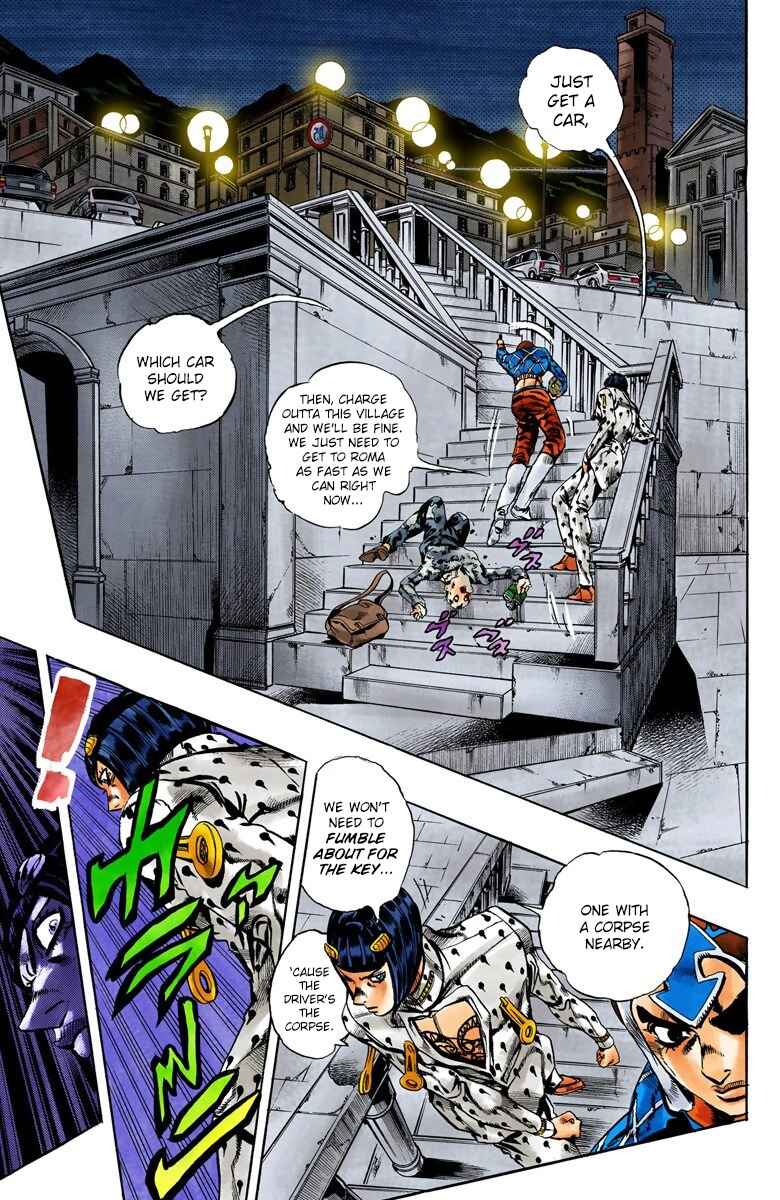 Page 4 Chapter 116 JoJos Bizarre Adventure, Part 5: Golden Wind (Official Colored)