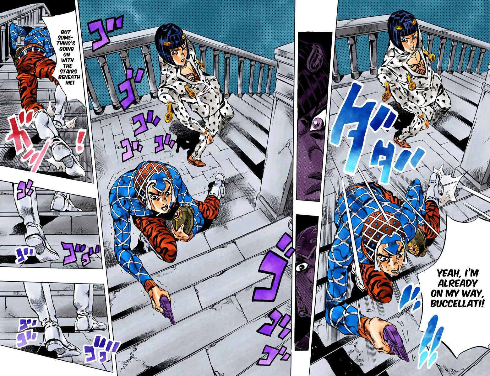Page 9 Chapter 116 JoJos Bizarre Adventure, Part 5: Golden Wind (Official Colored)