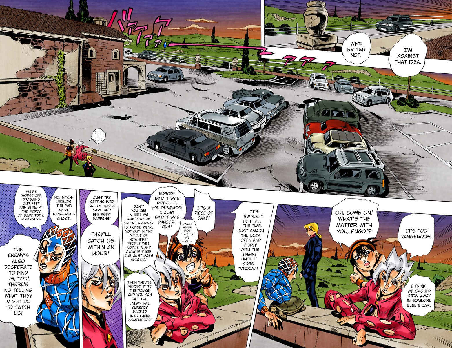 Page 3 Chapter 63 JoJos Bizarre Adventure, Part 5: Golden Wind (Official Colored)