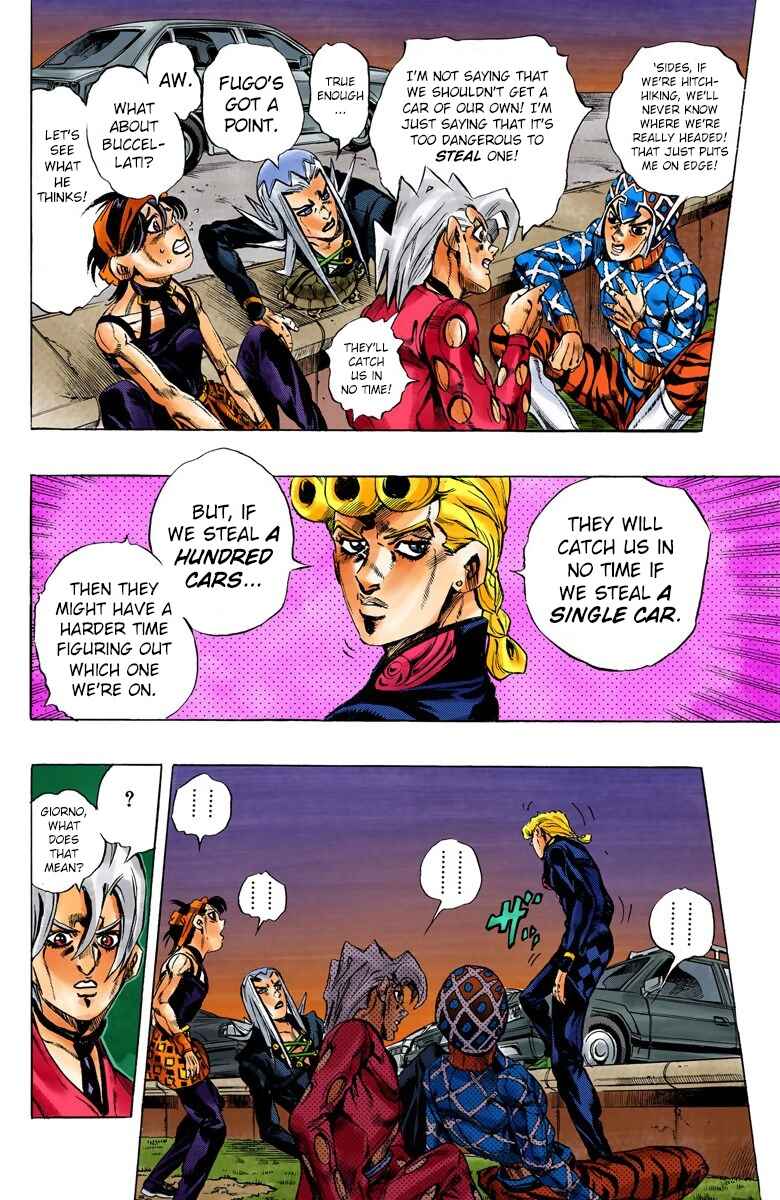 Page 4 Chapter 63 JoJos Bizarre Adventure, Part 5: Golden Wind (Official Colored)