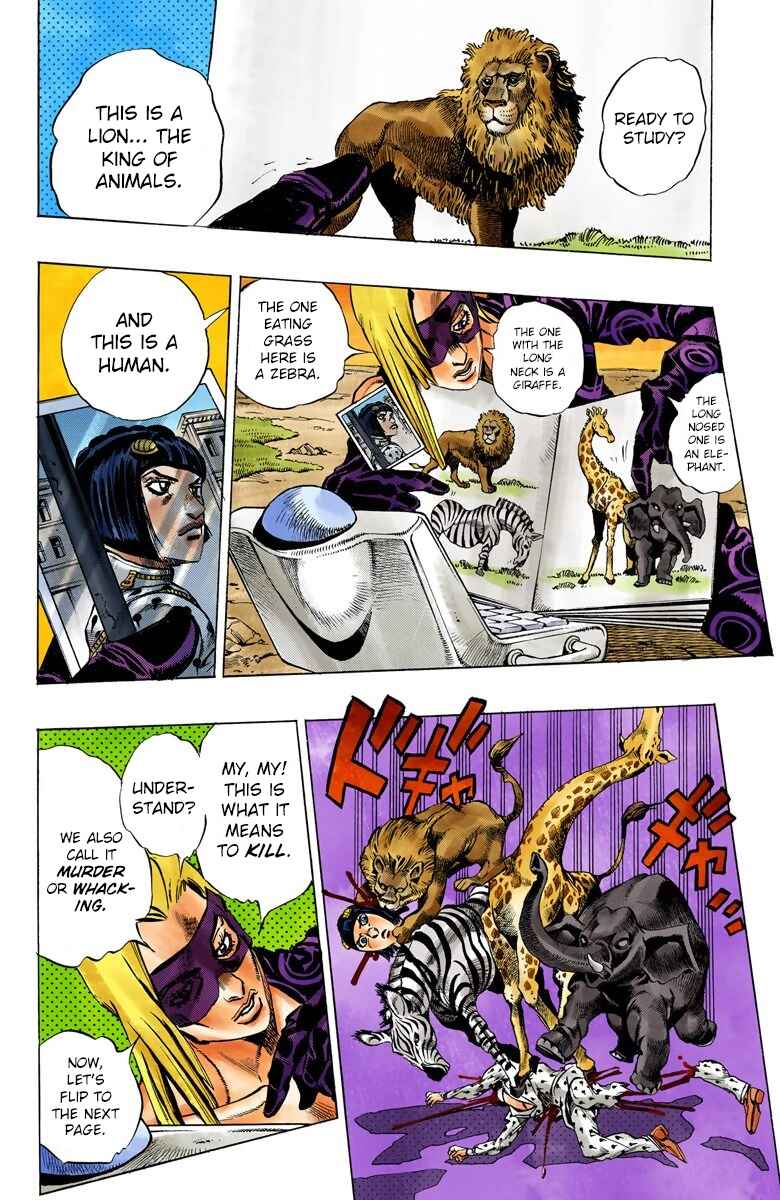 Page 8 Chapter 62 JoJos Bizarre Adventure, Part 5: Golden Wind (Official Colored)