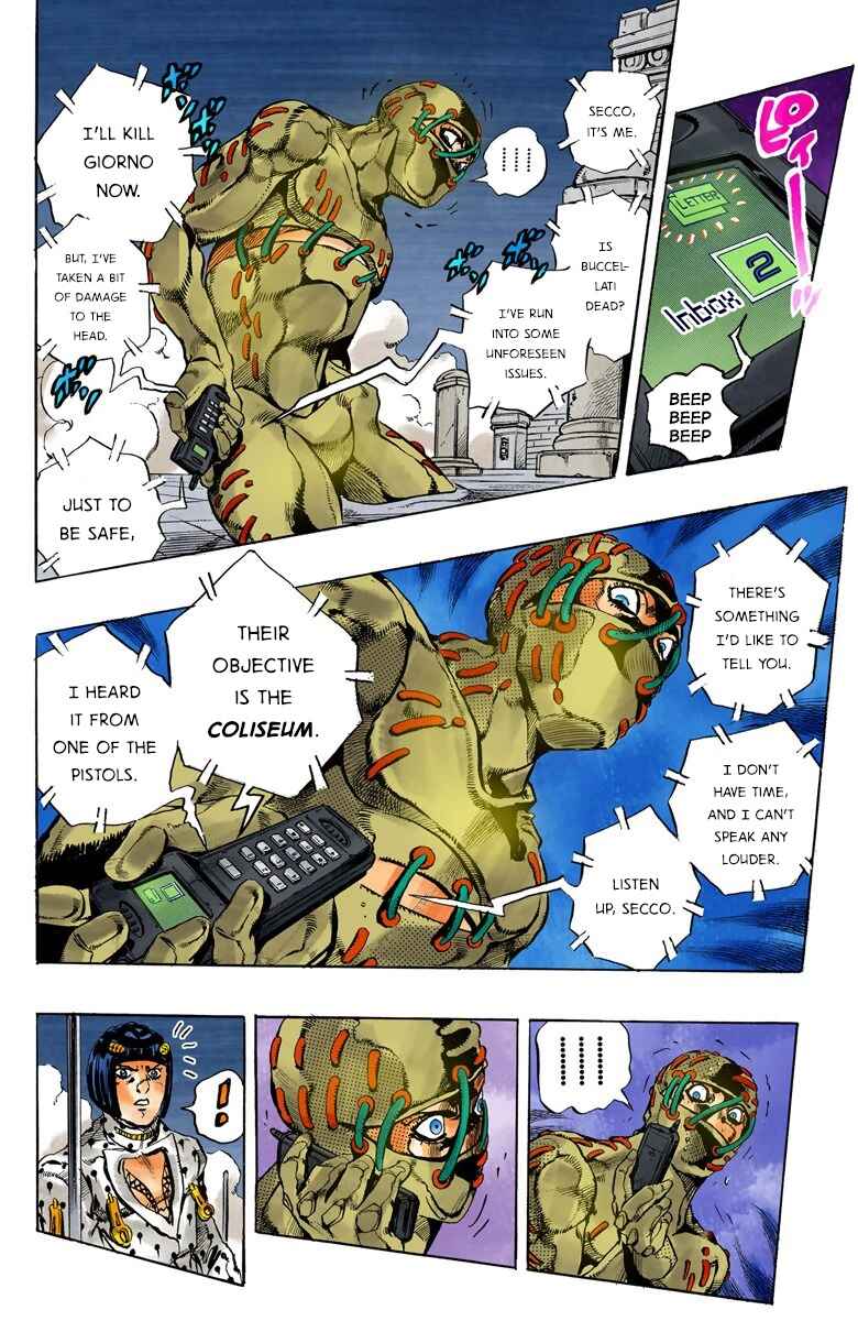 Page 10 Chapter 124 JoJos Bizarre Adventure, Part 5: Golden Wind (Official Colored)