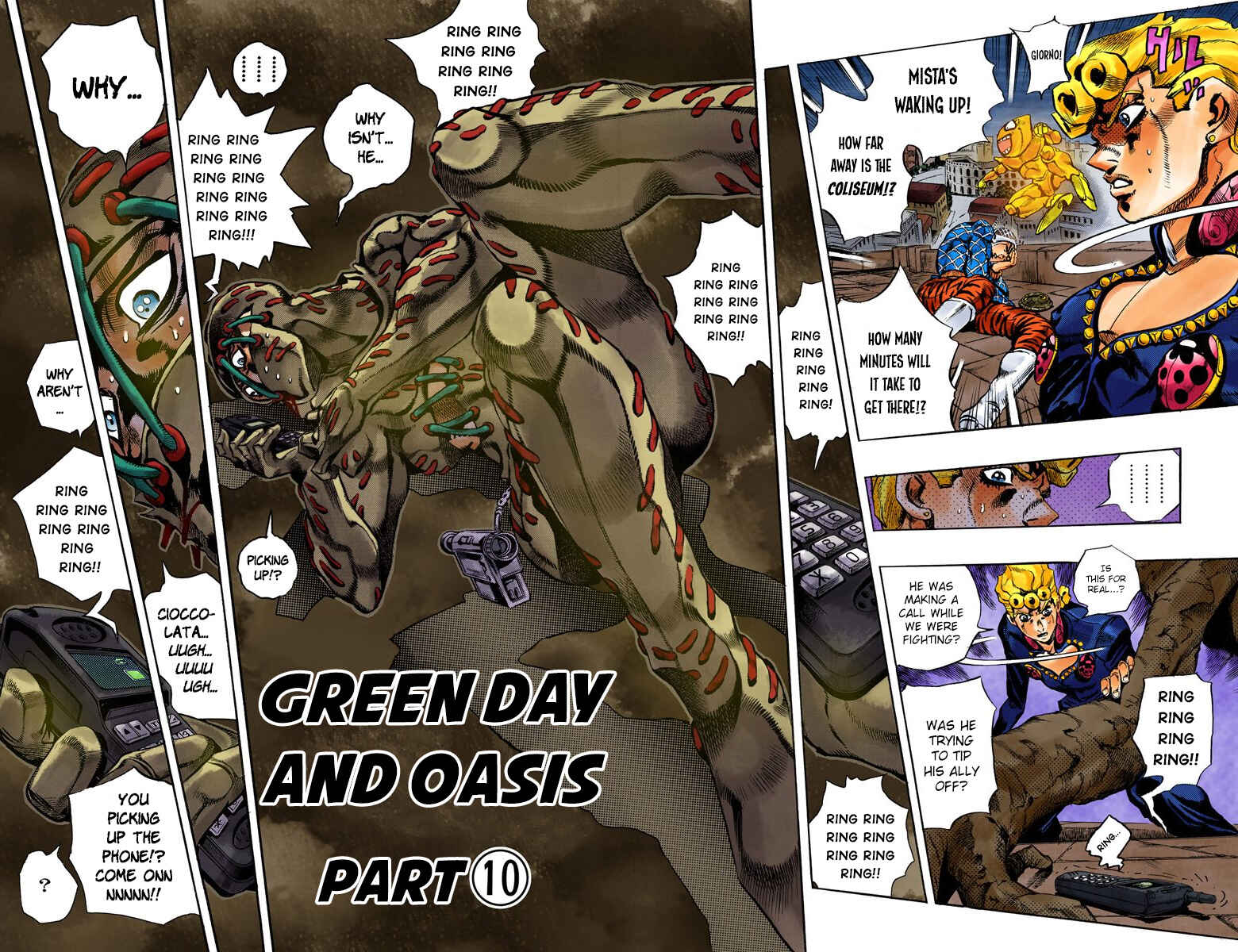 Page 4 Chapter 124 JoJos Bizarre Adventure, Part 5: Golden Wind (Official Colored)