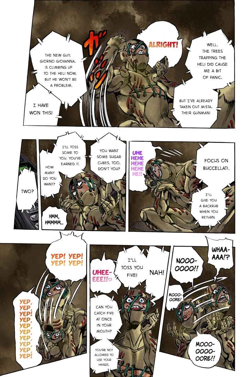 Page 6 Chapter 124 JoJos Bizarre Adventure, Part 5: Golden Wind (Official Colored)