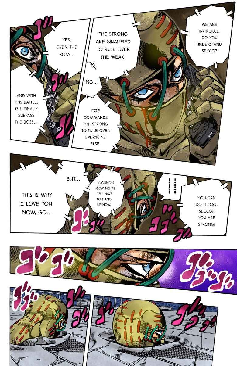 Page 7 Chapter 124 JoJos Bizarre Adventure, Part 5: Golden Wind (Official Colored)
