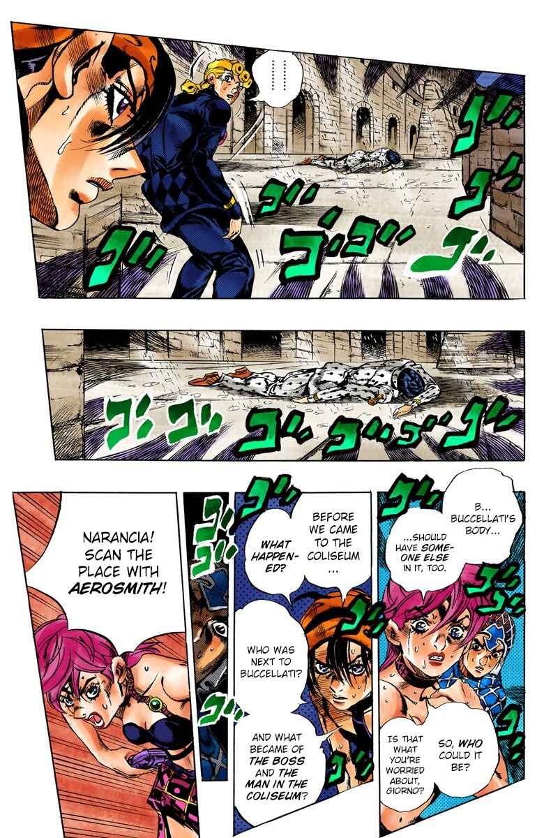 Page 7 Chapter 134 JoJos Bizarre Adventure, Part 5: Golden Wind (Official Colored)