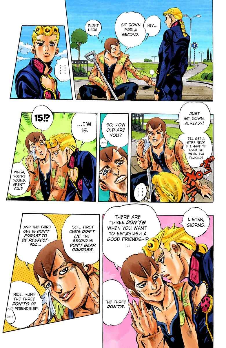 Page 10 Chapter 2 JoJos Bizarre Adventure, Part 5: Golden Wind (Official Colored)