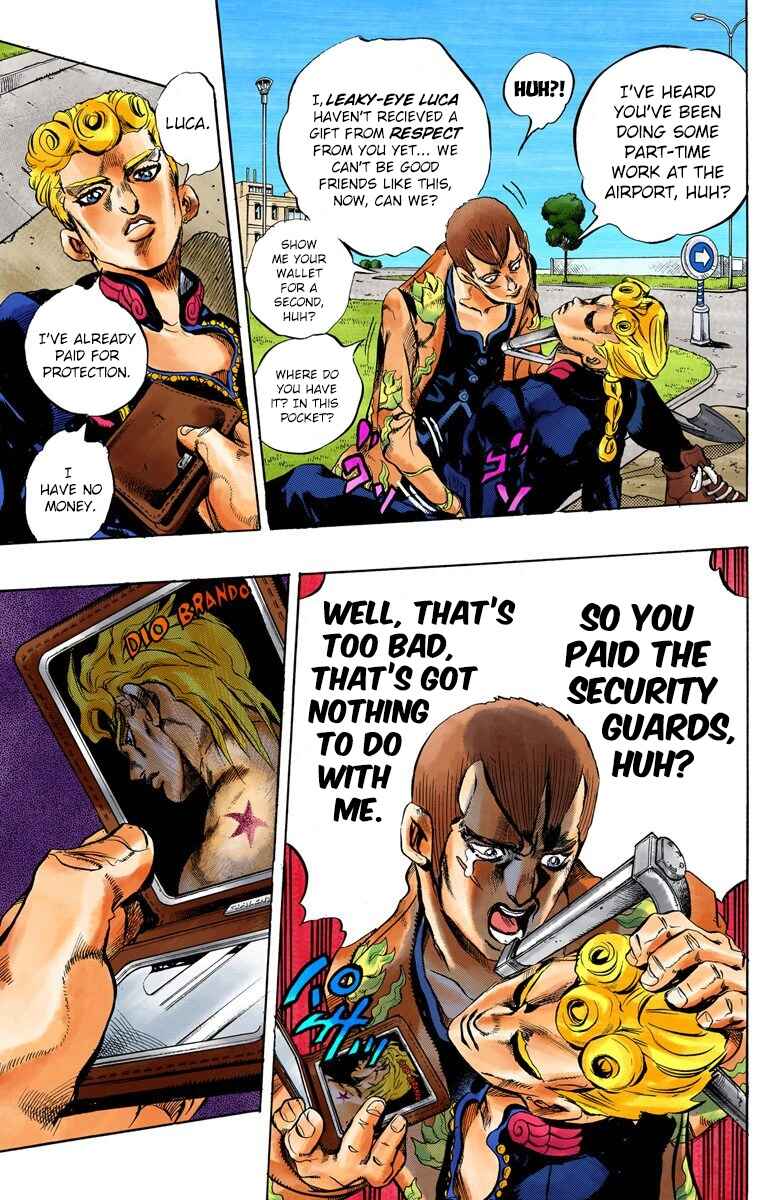 Page 12 Chapter 2 JoJos Bizarre Adventure, Part 5: Golden Wind (Official Colored)