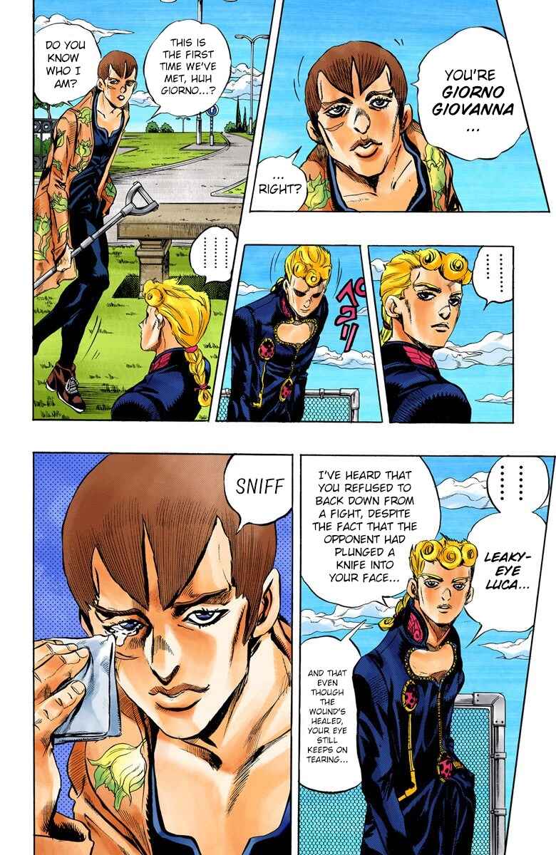 Page 9 Chapter 2 JoJos Bizarre Adventure, Part 5: Golden Wind (Official Colored)