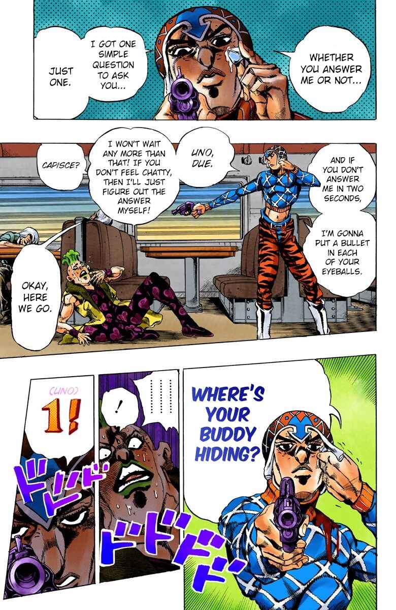 Page 9 Chapter 52 JoJos Bizarre Adventure, Part 5: Golden Wind (Official Colored)