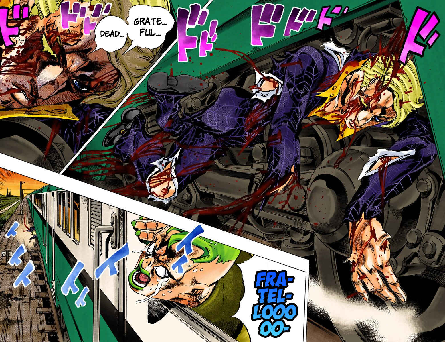Page 12 Chapter 56 JoJos Bizarre Adventure, Part 5: Golden Wind (Official Colored)