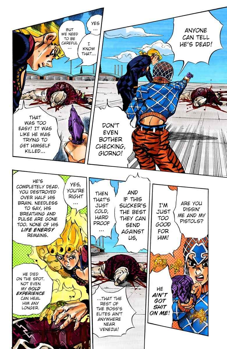 Page 4 Chapter 94 JoJos Bizarre Adventure, Part 5: Golden Wind (Official Colored)
