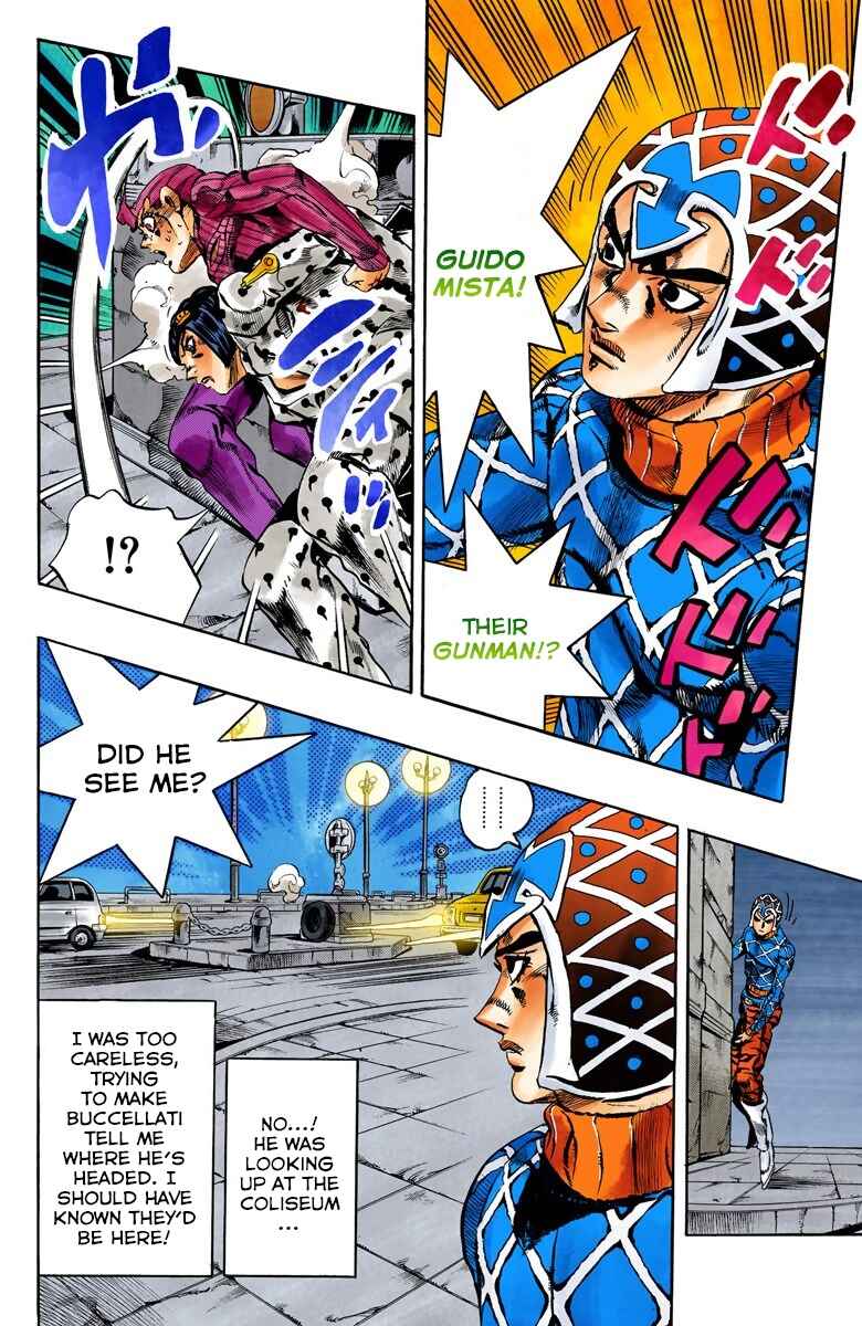 Page 8 Chapter 129 JoJos Bizarre Adventure, Part 5: Golden Wind (Official Colored)