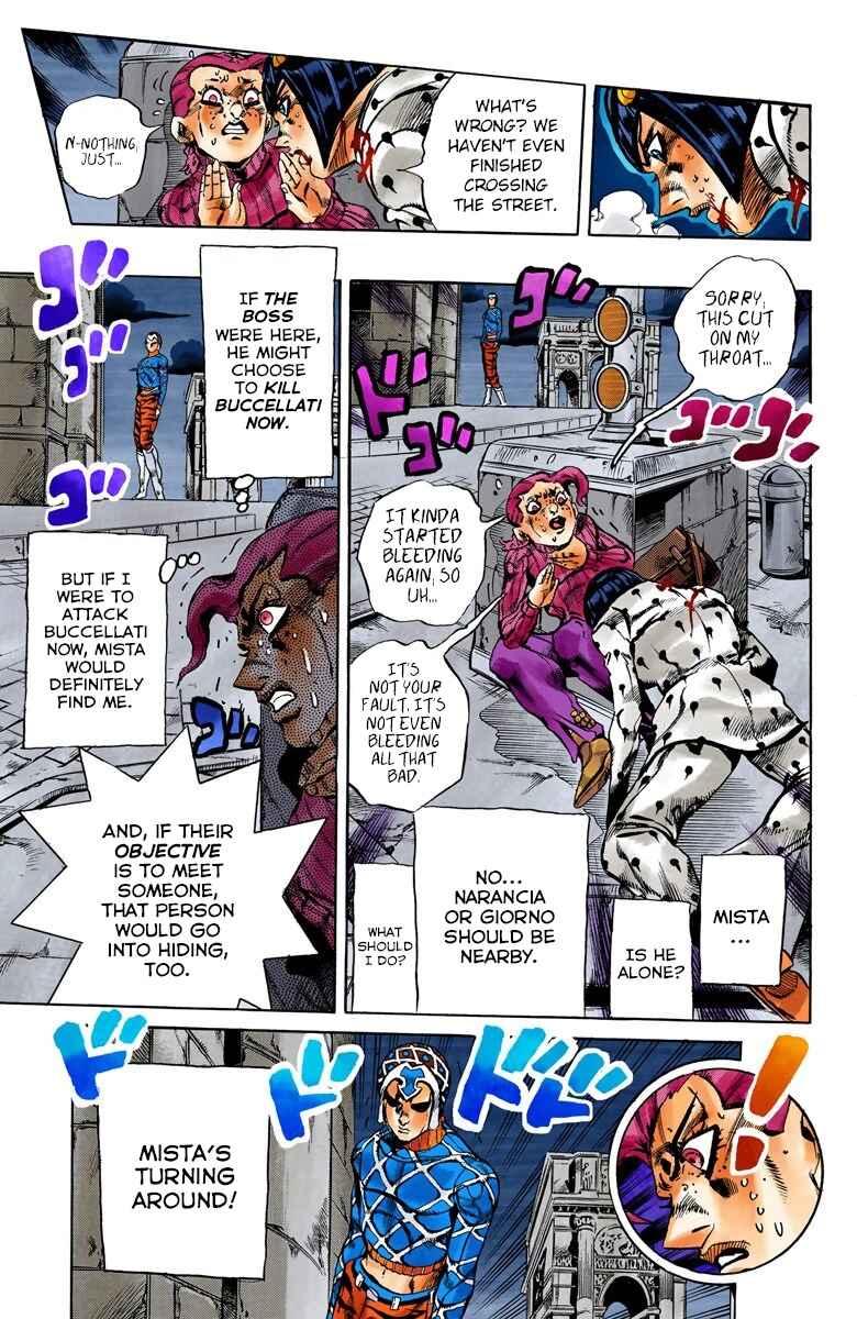 Page 9 Chapter 129 JoJos Bizarre Adventure, Part 5: Golden Wind (Official Colored)