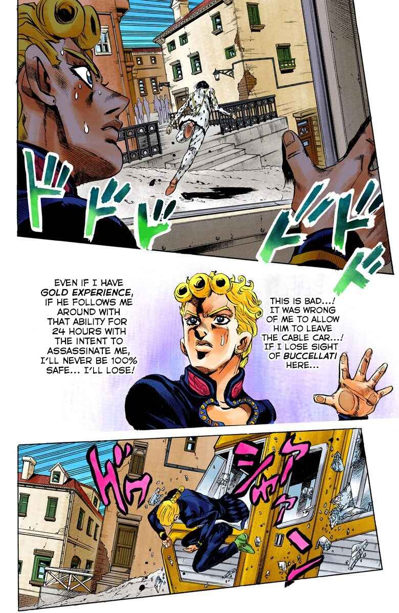 Page 13 Chapter 7 JoJos Bizarre Adventure, Part 5: Golden Wind (Official Colored)