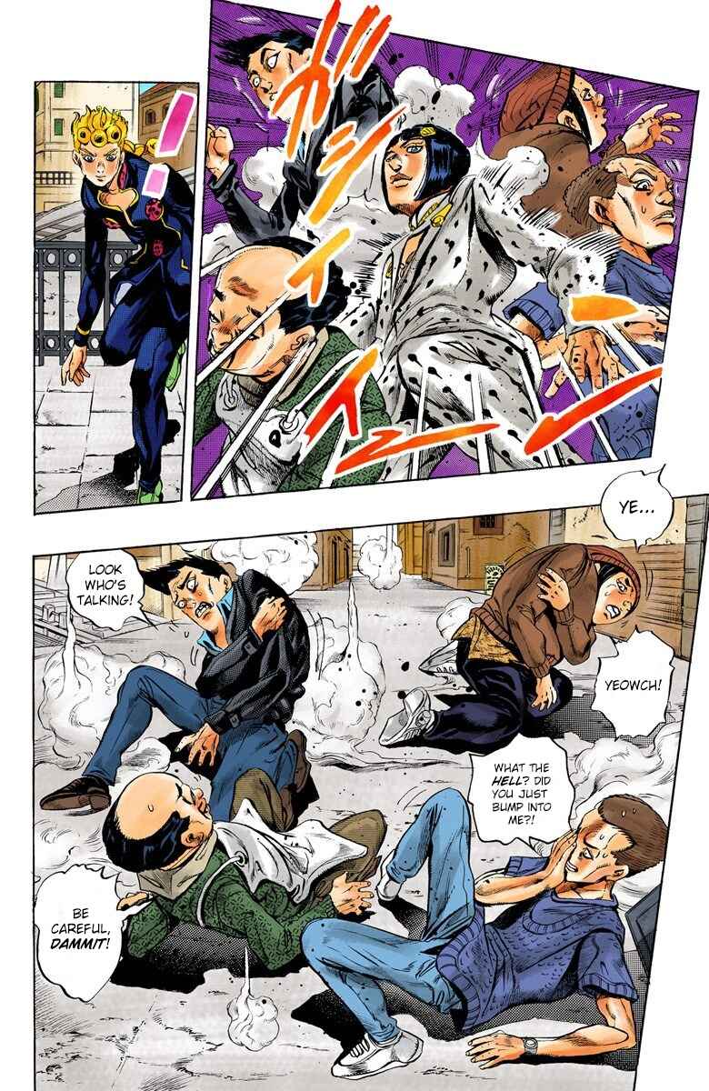 Page 15 Chapter 7 JoJos Bizarre Adventure, Part 5: Golden Wind (Official Colored)