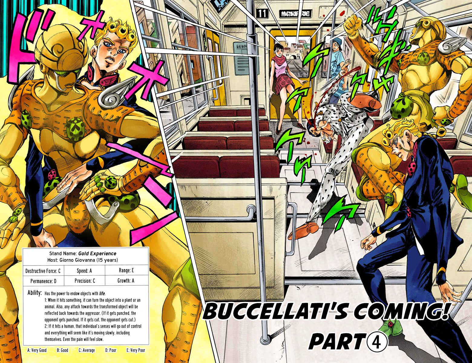 Page 4 Chapter 7 JoJos Bizarre Adventure, Part 5: Golden Wind (Official Colored)