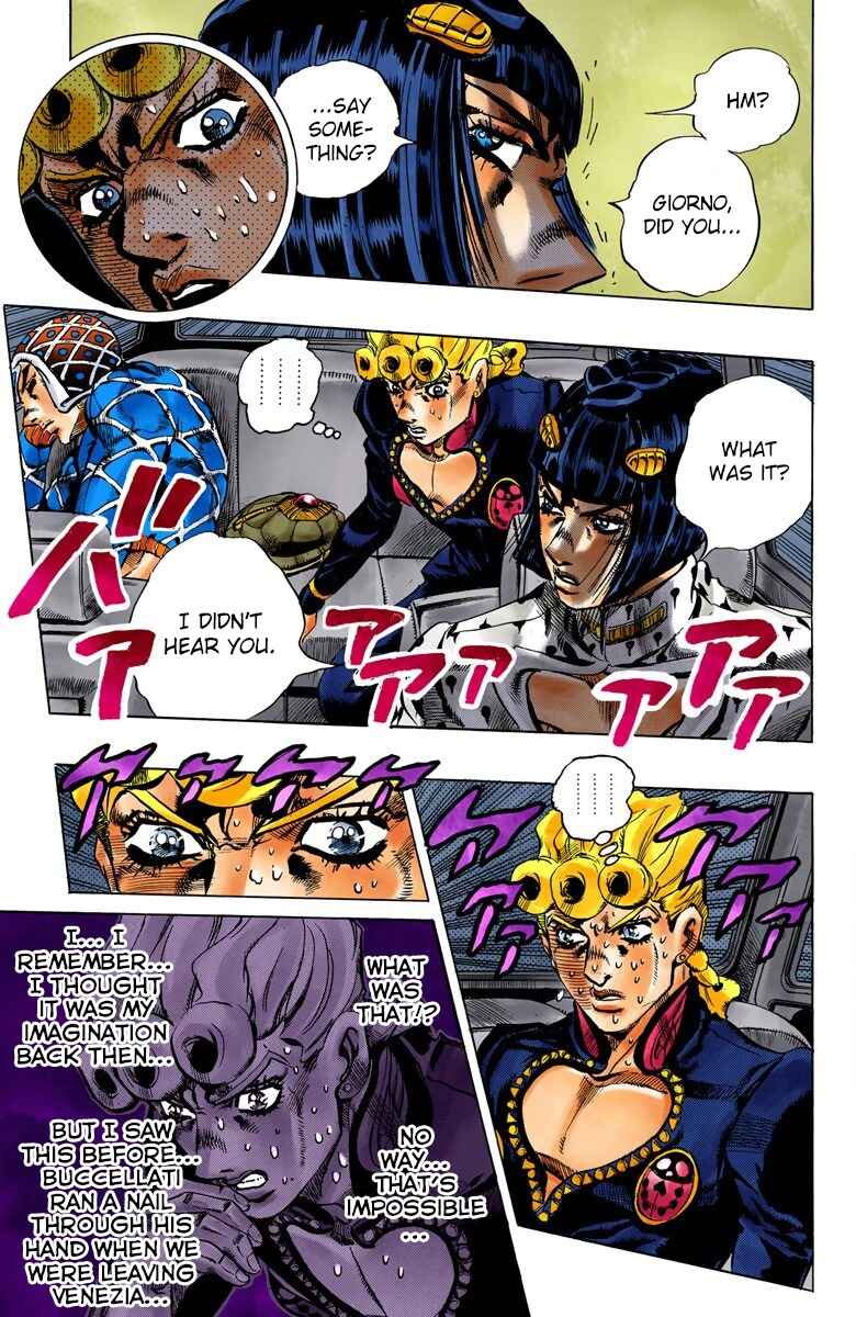 Page 12 Chapter 118 JoJos Bizarre Adventure, Part 5: Golden Wind (Official Colored)