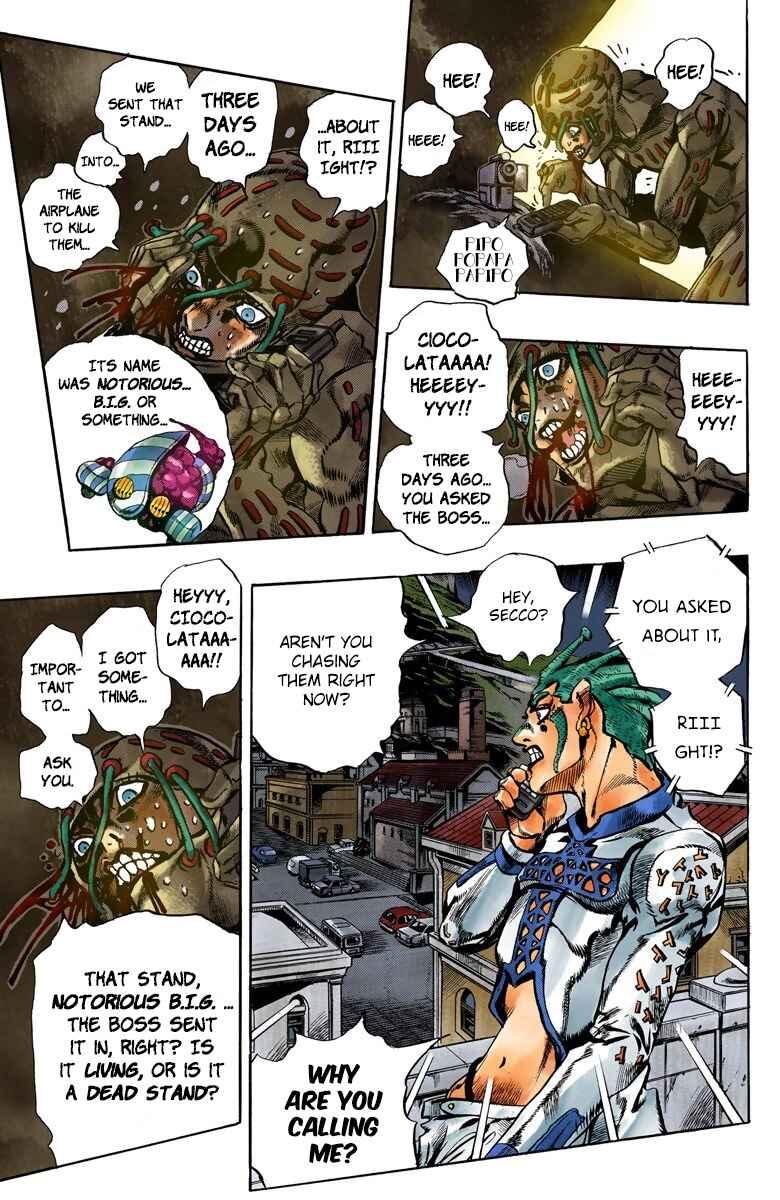 Page 4 Chapter 118 JoJos Bizarre Adventure, Part 5: Golden Wind (Official Colored)