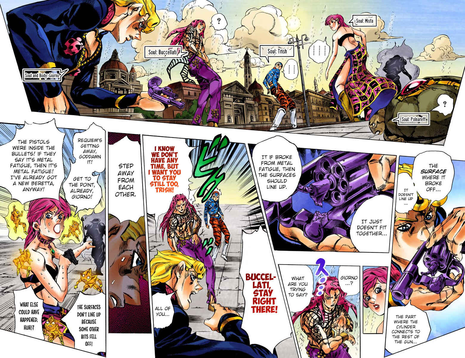 Page 11 Chapter 141 JoJos Bizarre Adventure, Part 5: Golden Wind (Official Colored)