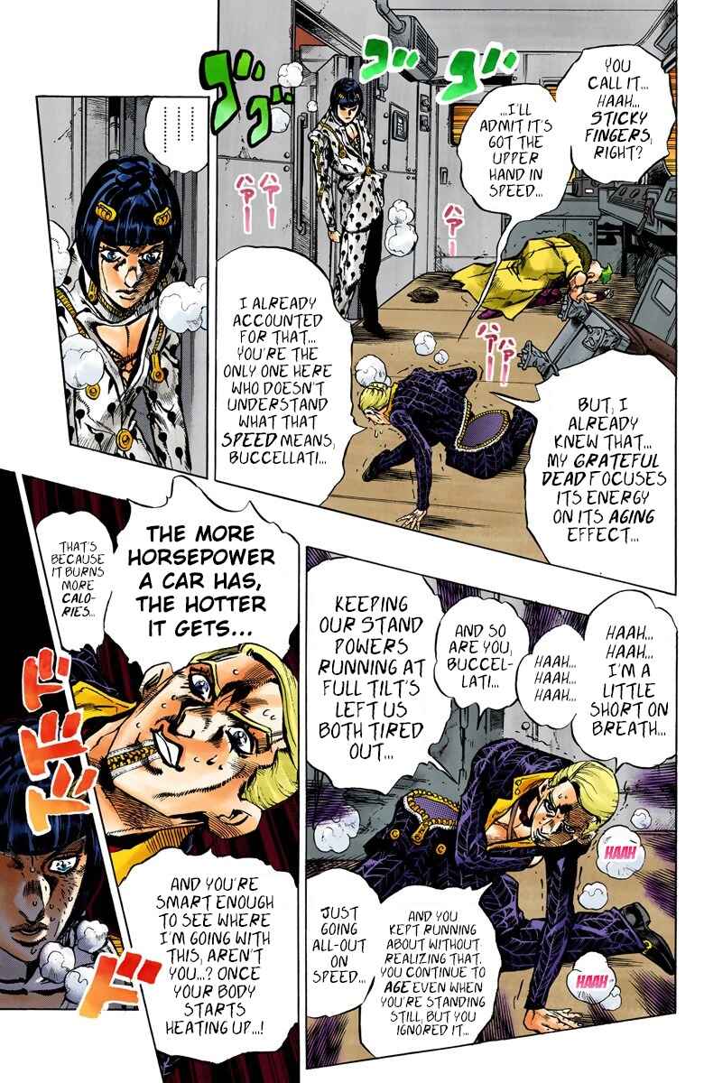 Page 13 Chapter 54 JoJos Bizarre Adventure, Part 5: Golden Wind (Official Colored)