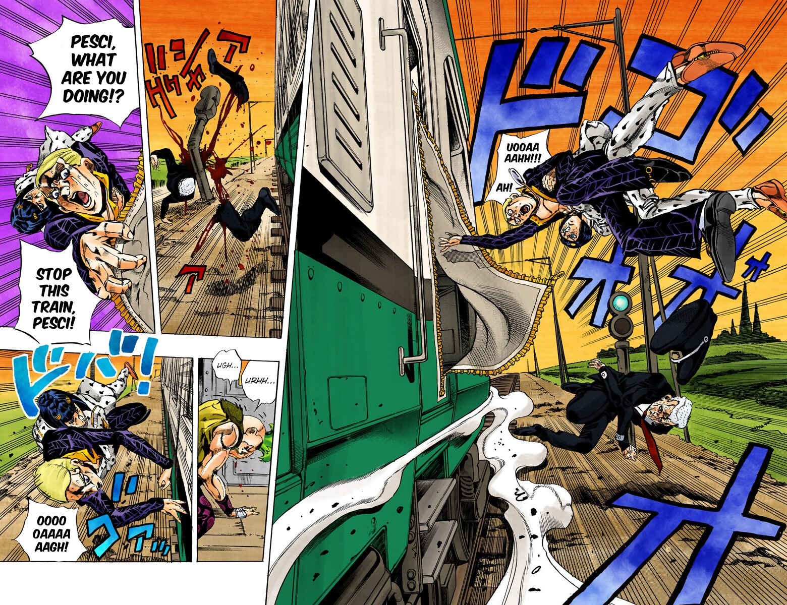 Page 17 Chapter 54 JoJos Bizarre Adventure, Part 5: Golden Wind (Official Colored)