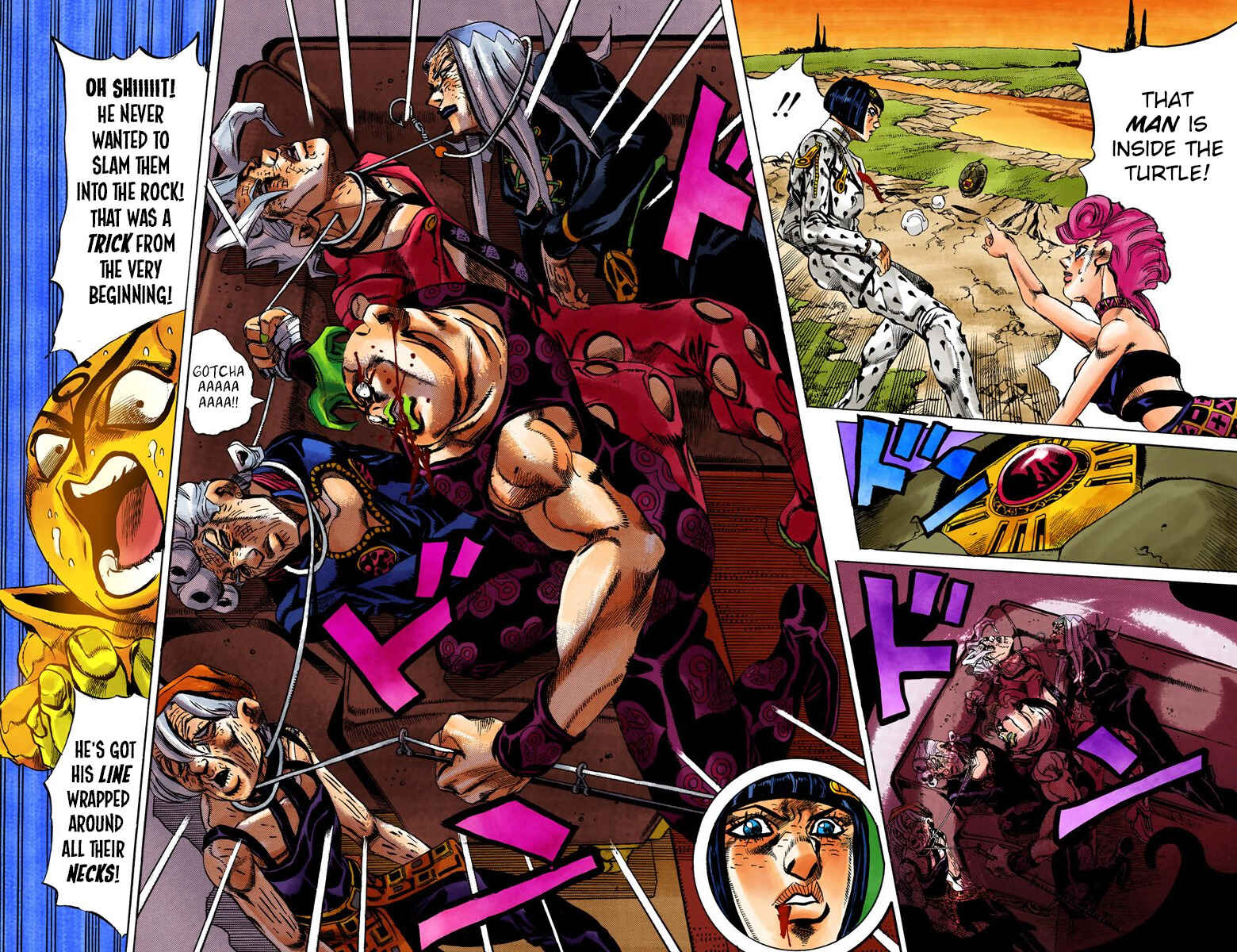 Page 8 Chapter 60 JoJos Bizarre Adventure, Part 5: Golden Wind (Official Colored)