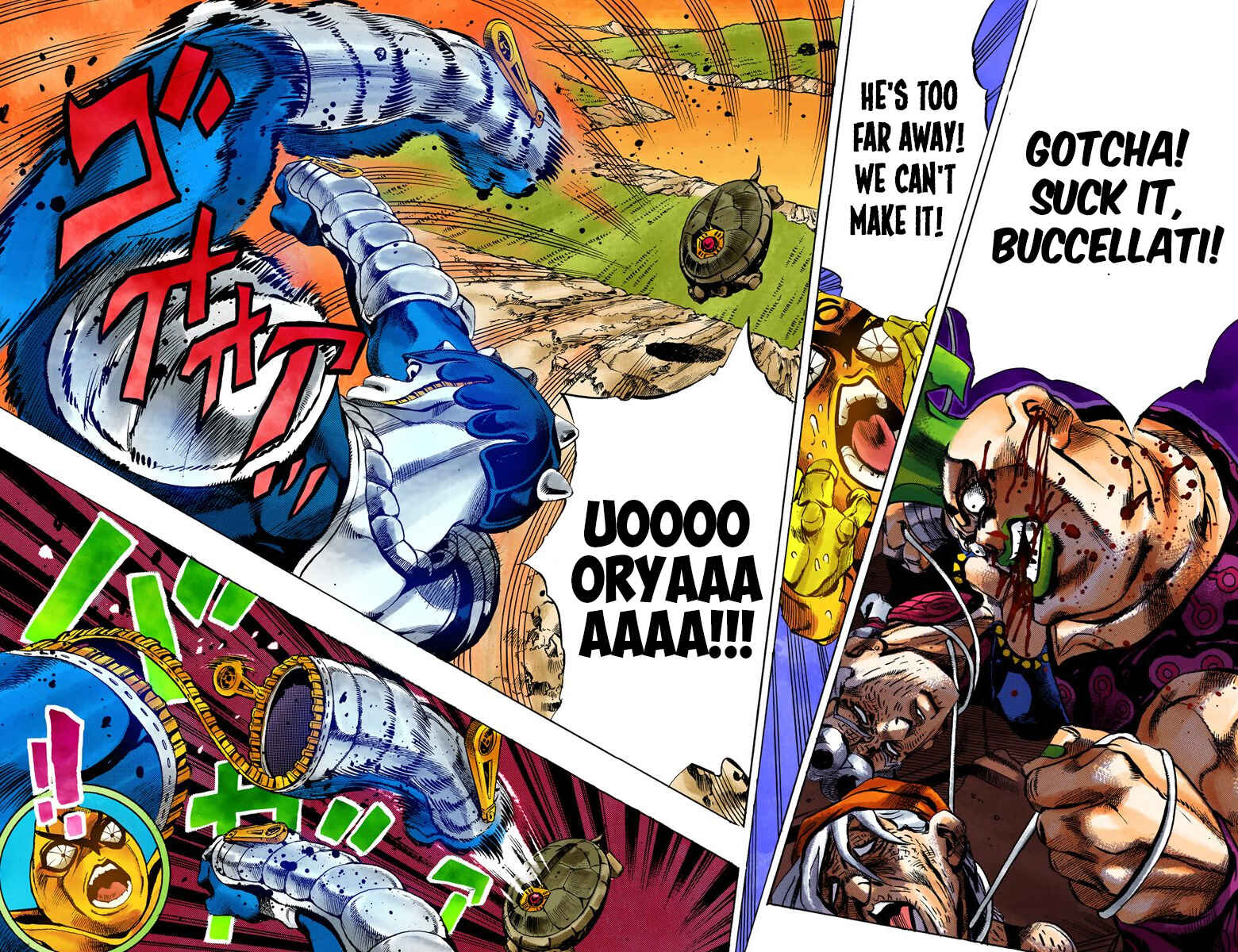 Page 9 Chapter 60 JoJos Bizarre Adventure, Part 5: Golden Wind (Official Colored)
