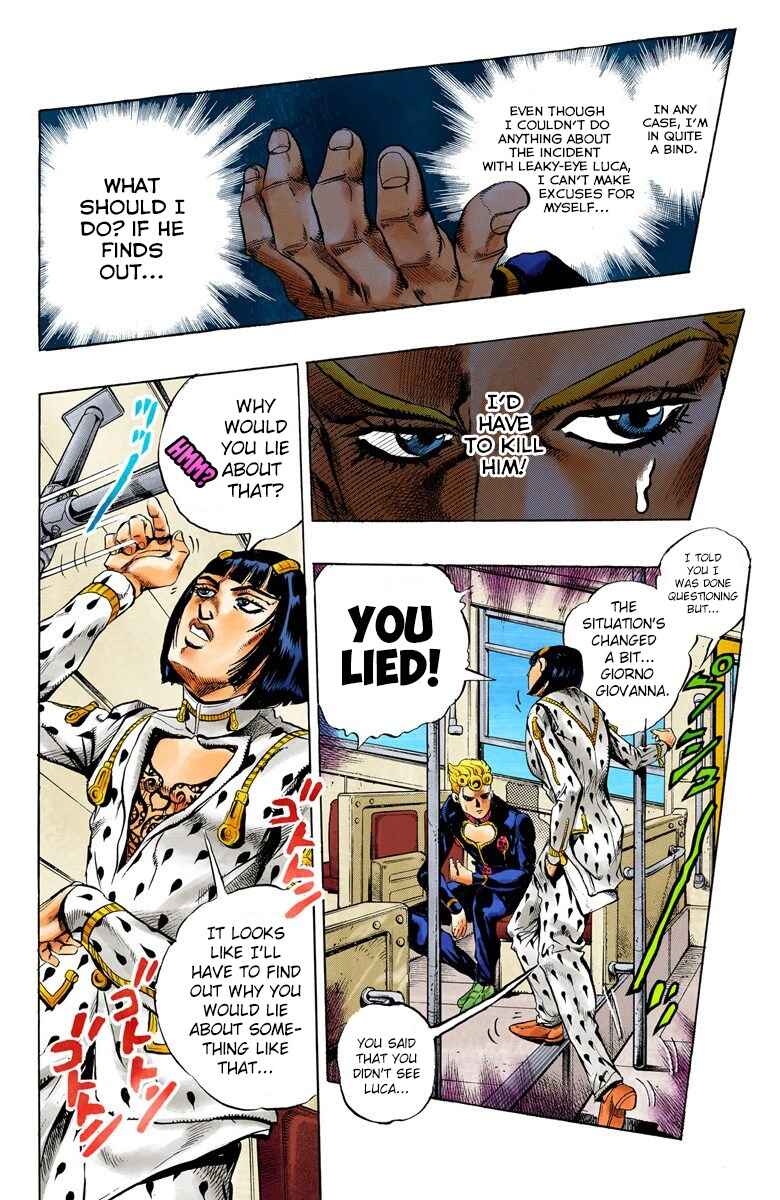 Page 13 Chapter 5 JoJos Bizarre Adventure, Part 5: Golden Wind (Official Colored)