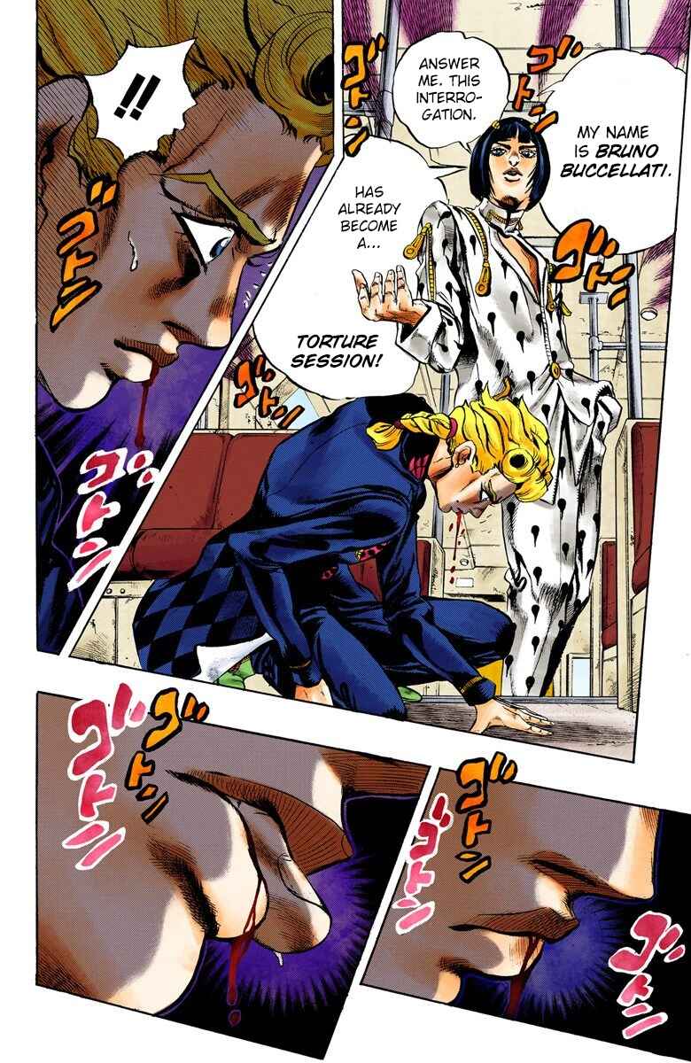 Page 15 Chapter 5 JoJos Bizarre Adventure, Part 5: Golden Wind (Official Colored)