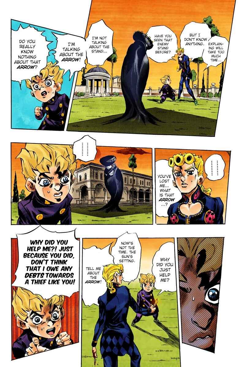 Page 13 Chapter 14 JoJos Bizarre Adventure, Part 5: Golden Wind (Official Colored)