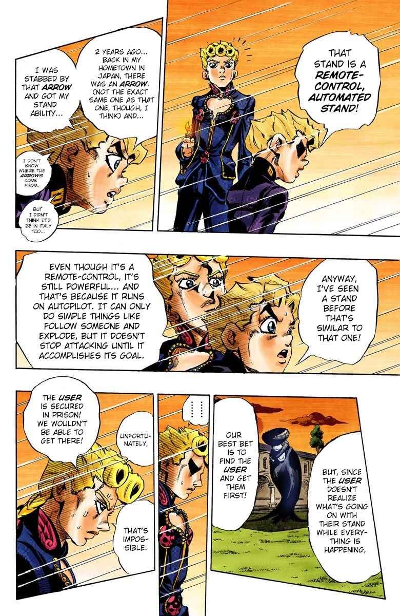 Page 15 Chapter 14 JoJos Bizarre Adventure, Part 5: Golden Wind (Official Colored)