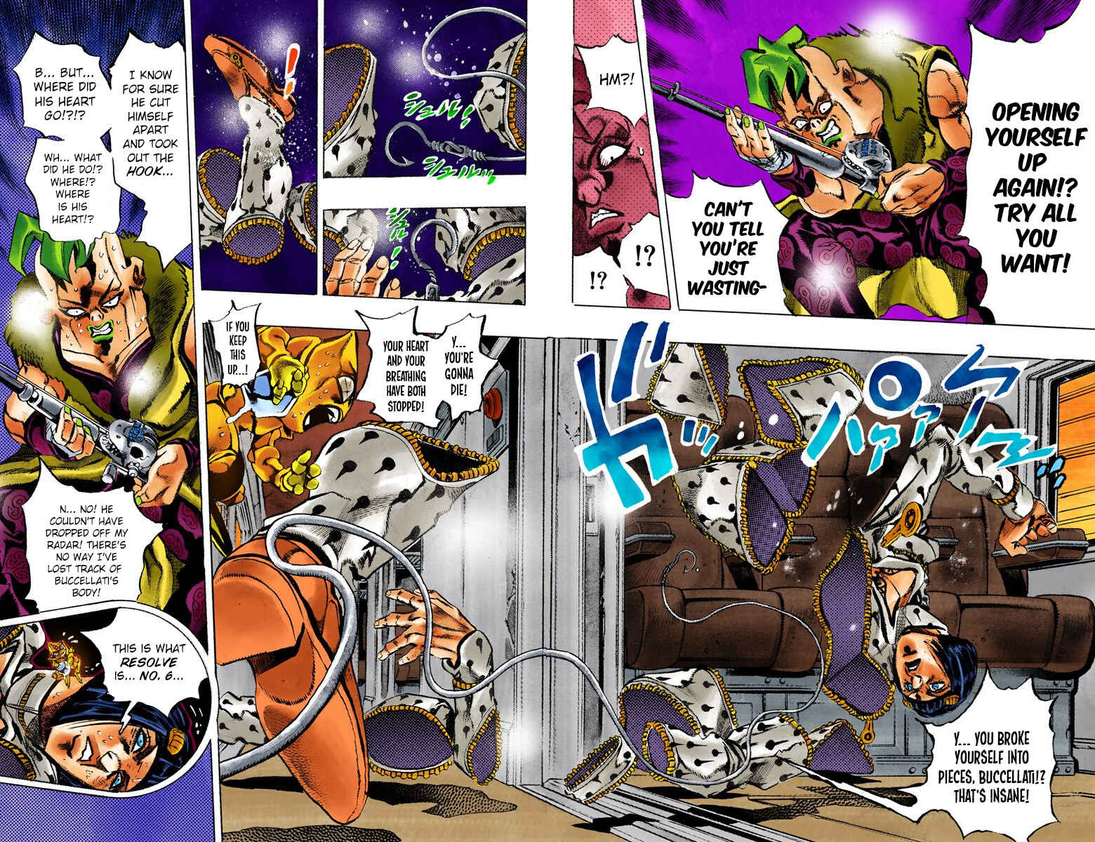 Page 19 Chapter 57 JoJos Bizarre Adventure, Part 5: Golden Wind (Official Colored)
