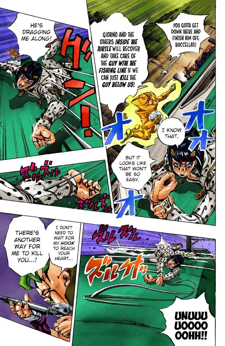 Page 9 Chapter 57 JoJos Bizarre Adventure, Part 5: Golden Wind (Official Colored)