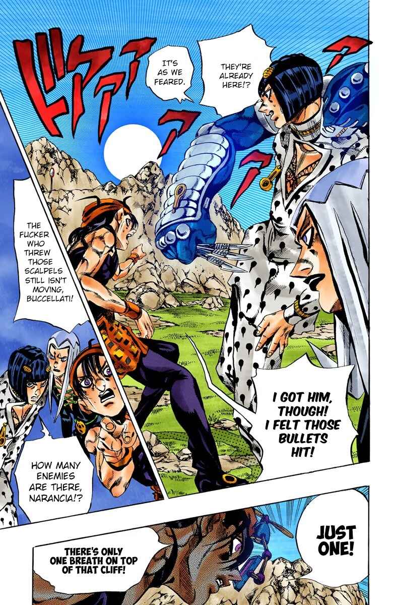 Page 17 Chapter 108 JoJos Bizarre Adventure, Part 5: Golden Wind (Official Colored)