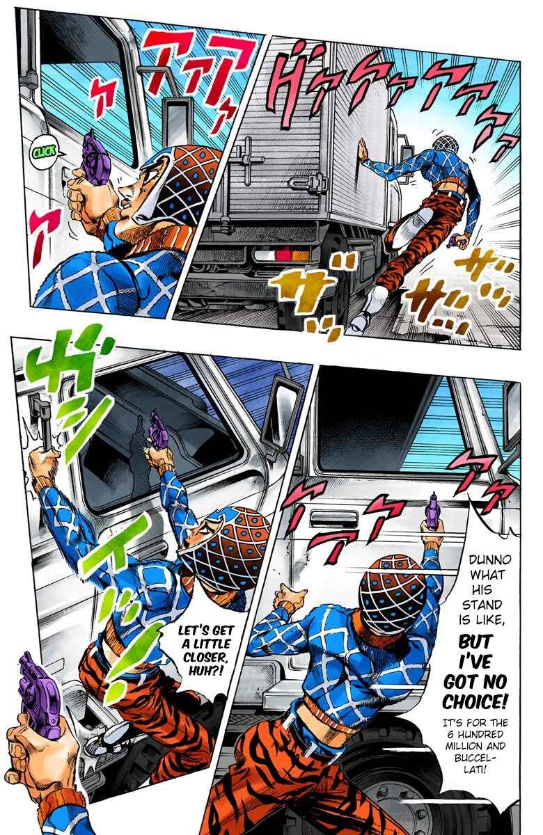 Page 17 Chapter 25 JoJos Bizarre Adventure, Part 5: Golden Wind (Official Colored)