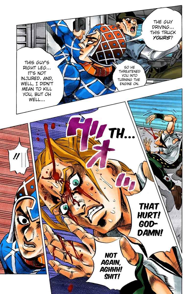 Page 21 Chapter 25 JoJos Bizarre Adventure, Part 5: Golden Wind (Official Colored)