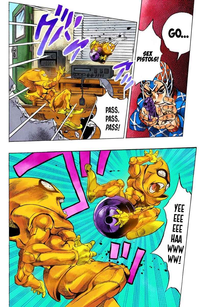 Page 8 Chapter 25 JoJos Bizarre Adventure, Part 5: Golden Wind (Official Colored)